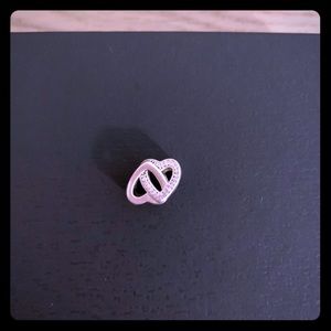 Two Hearts Charm